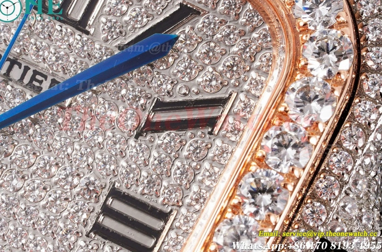 AMG 40mm Mens RG Rmn Dia SS XL MY9015 Santos 100 SS 0415